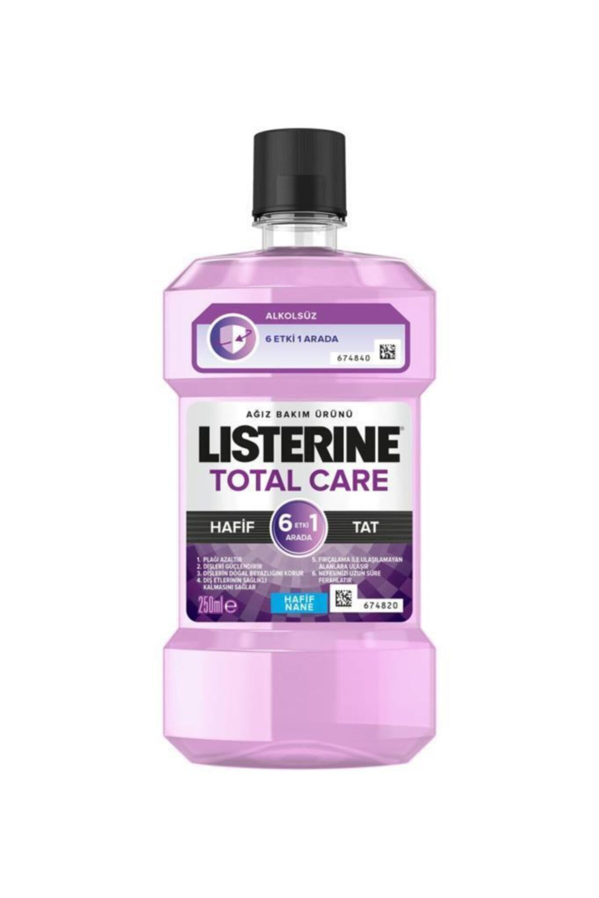 Listerine Total Care Zero Ağız Bakım Suyu 250 Ml