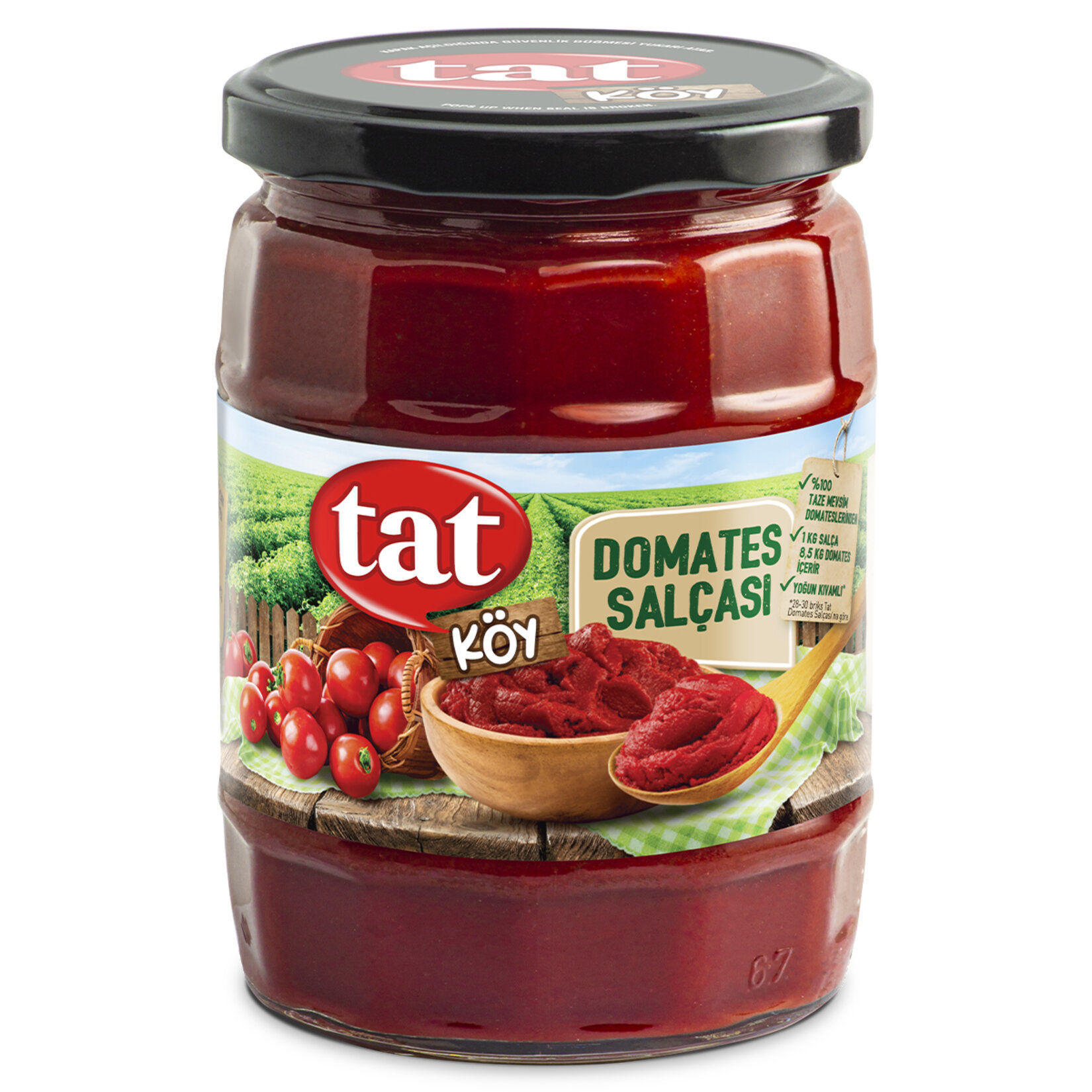 Tat Köy Domates Salçası 560 Gr