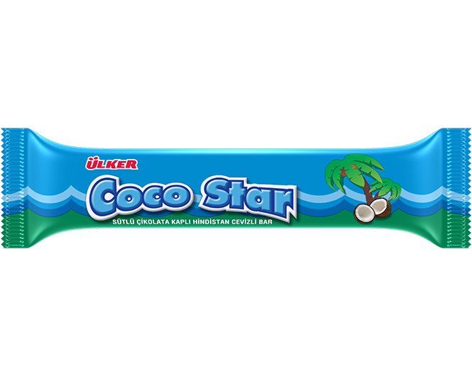 Ülker Cocostar Sütlü Çikolata Kaplı Hindistan Cevizli Bar 25 Gr