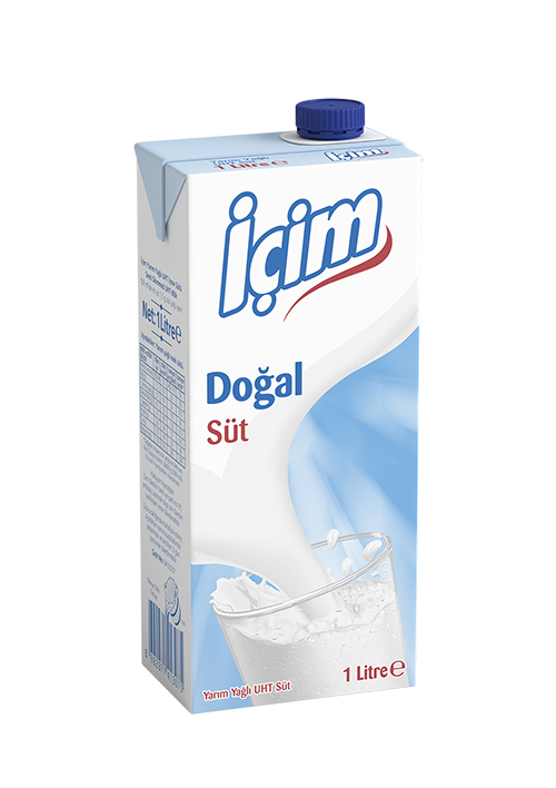 İçim Yarım Yağlı Süt 1 Lt