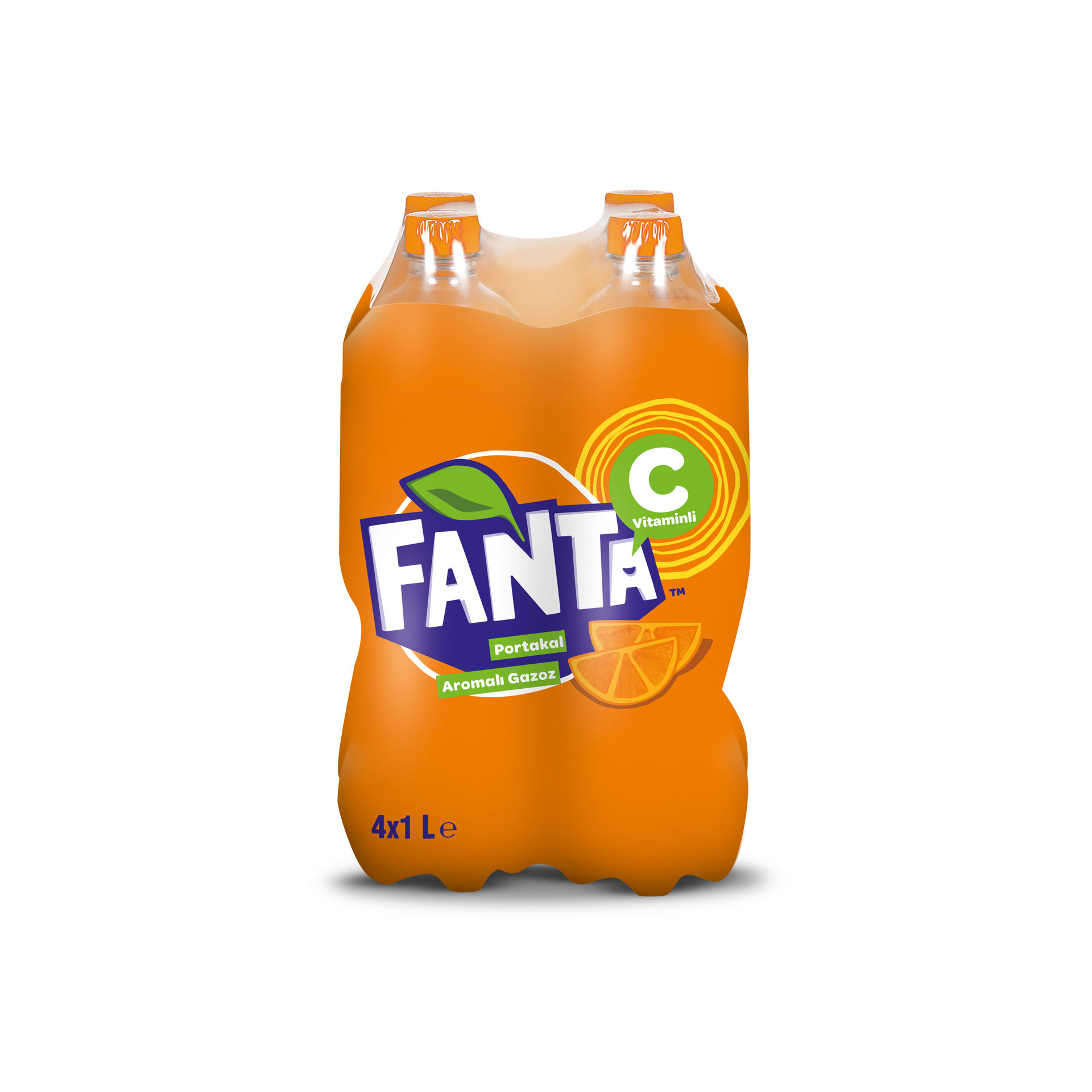 Fanta Portakal 4*1 Lt