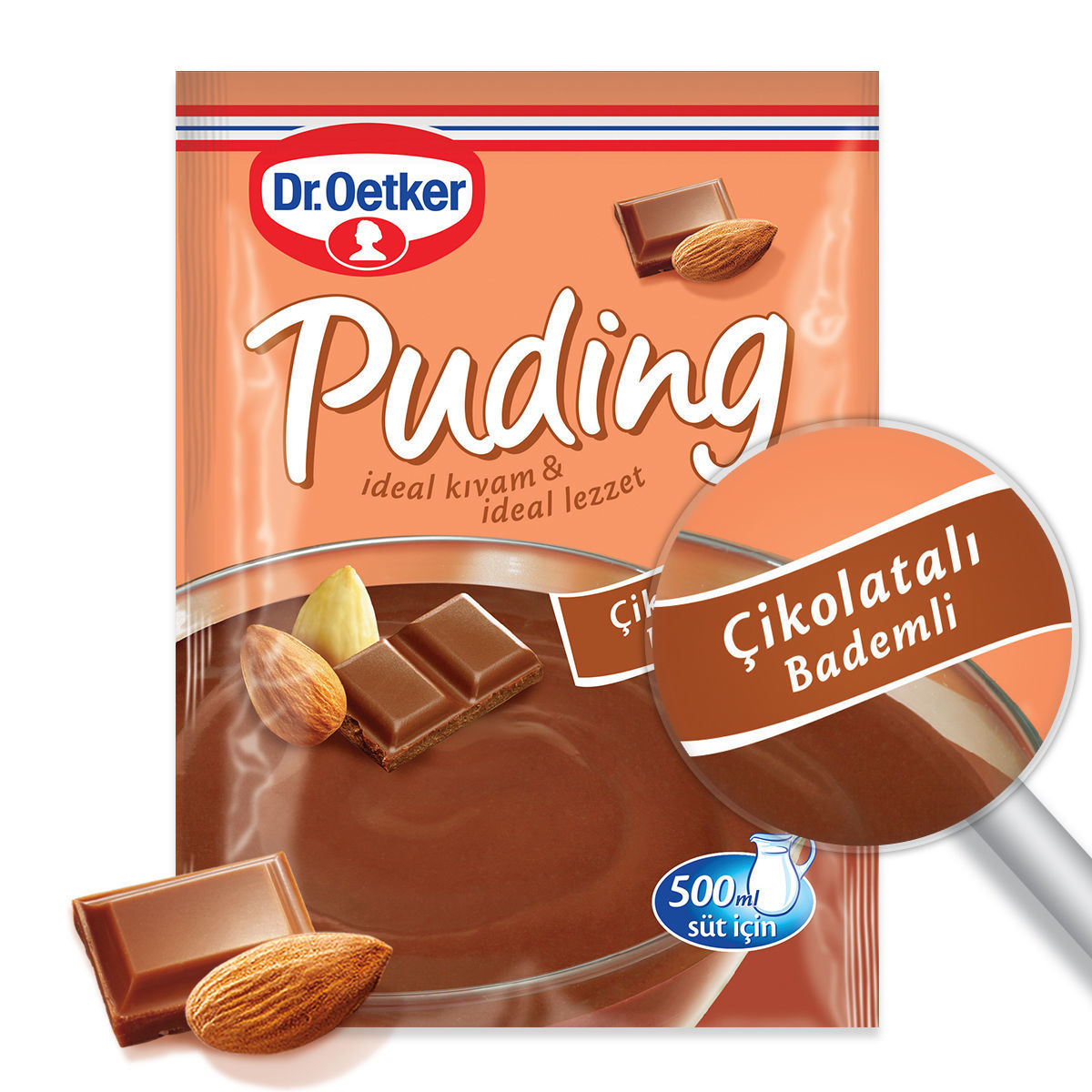 Dr.Oetker Çikolatalı&Bademli 104 Gr