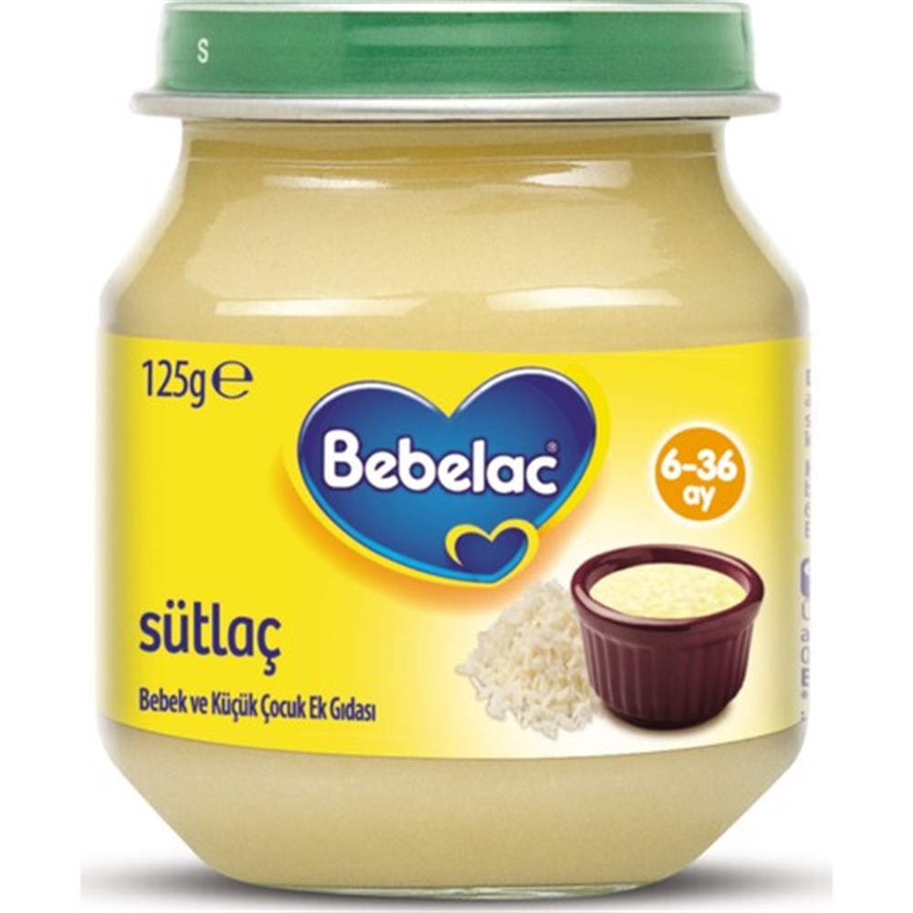 Bebelac Gold Kavanoz Sütlaç 125 Gr