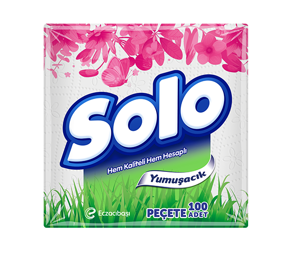 Solo Kağıt Peçete 100'lü