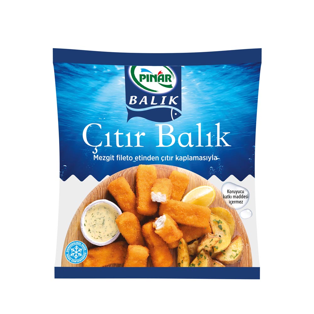 Pınar Çıtır Balık 400 Gr