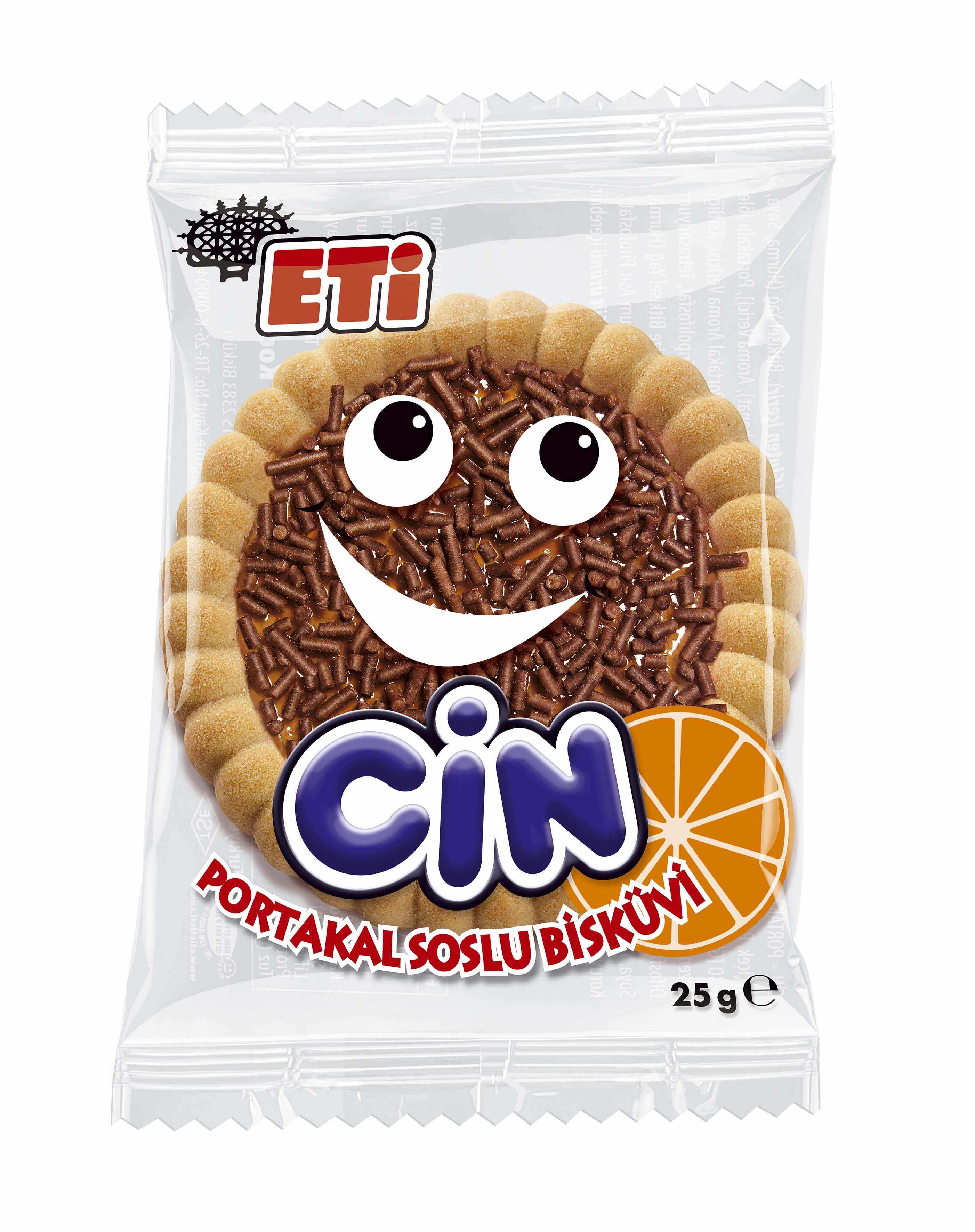 Eti Cin Portakal Jöleli Bisküvi 25 Gr