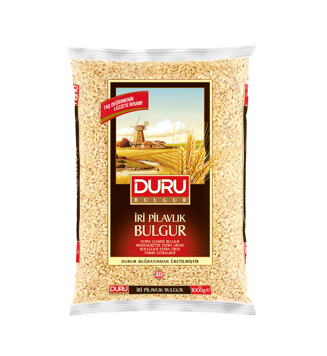 Duru Pilavlık İri Bulgur 1 Kg