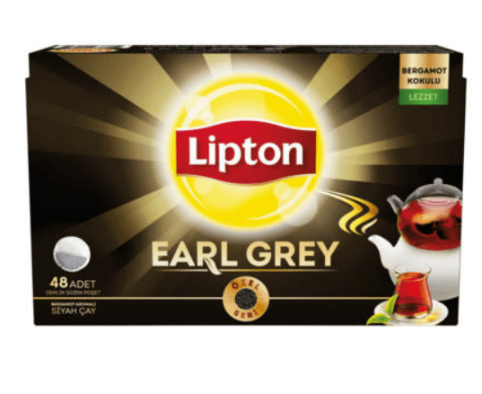 Lipton Earl Grey Demlik Poşet Çay 48'li