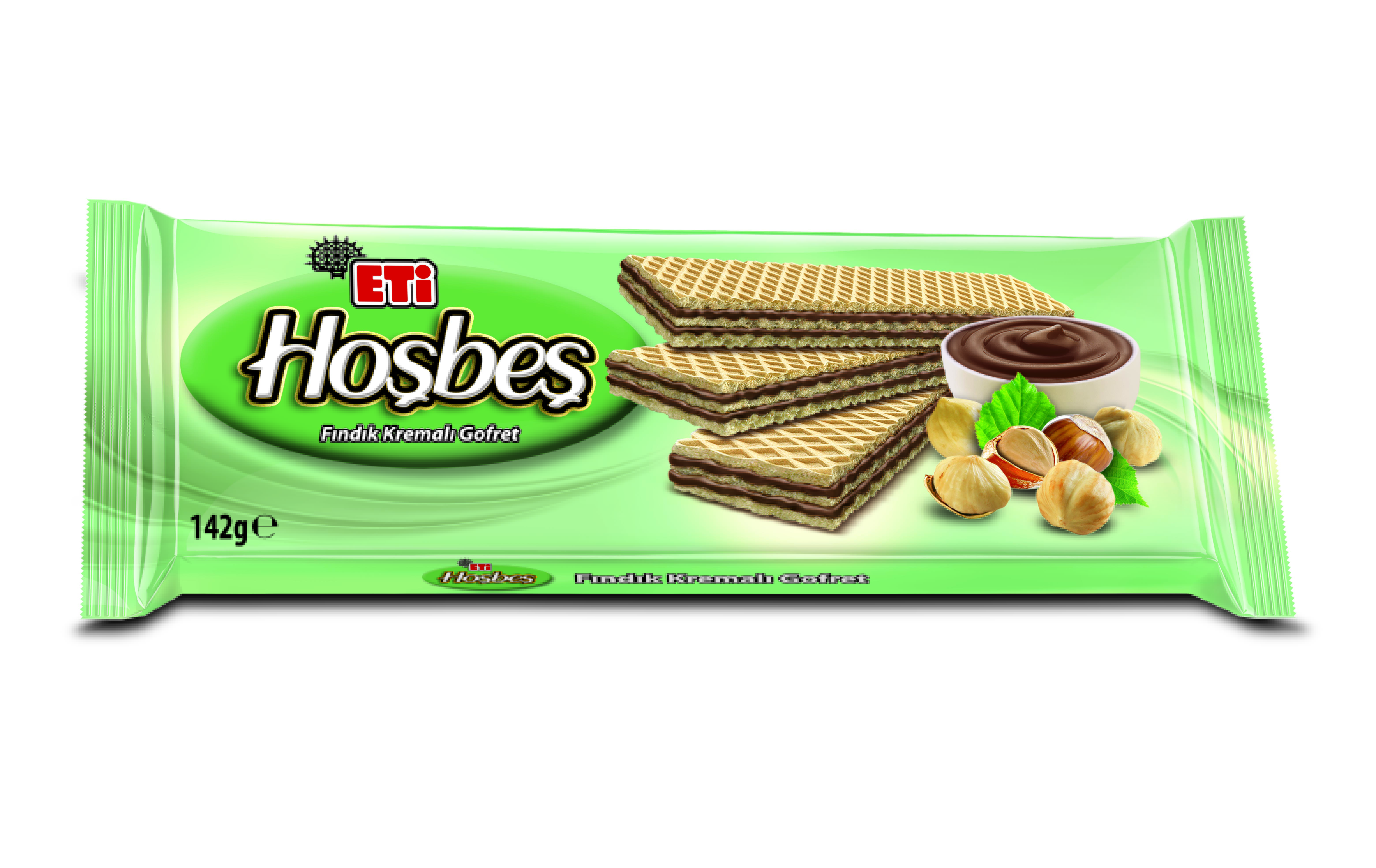 Eti Hoşbeş Fındık Kremalı Gofre 142 Gr