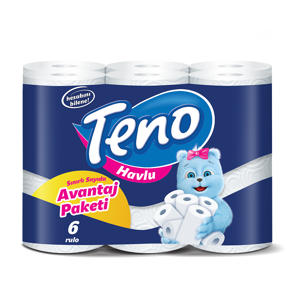 Teno Kağıt Havlu 6'lı