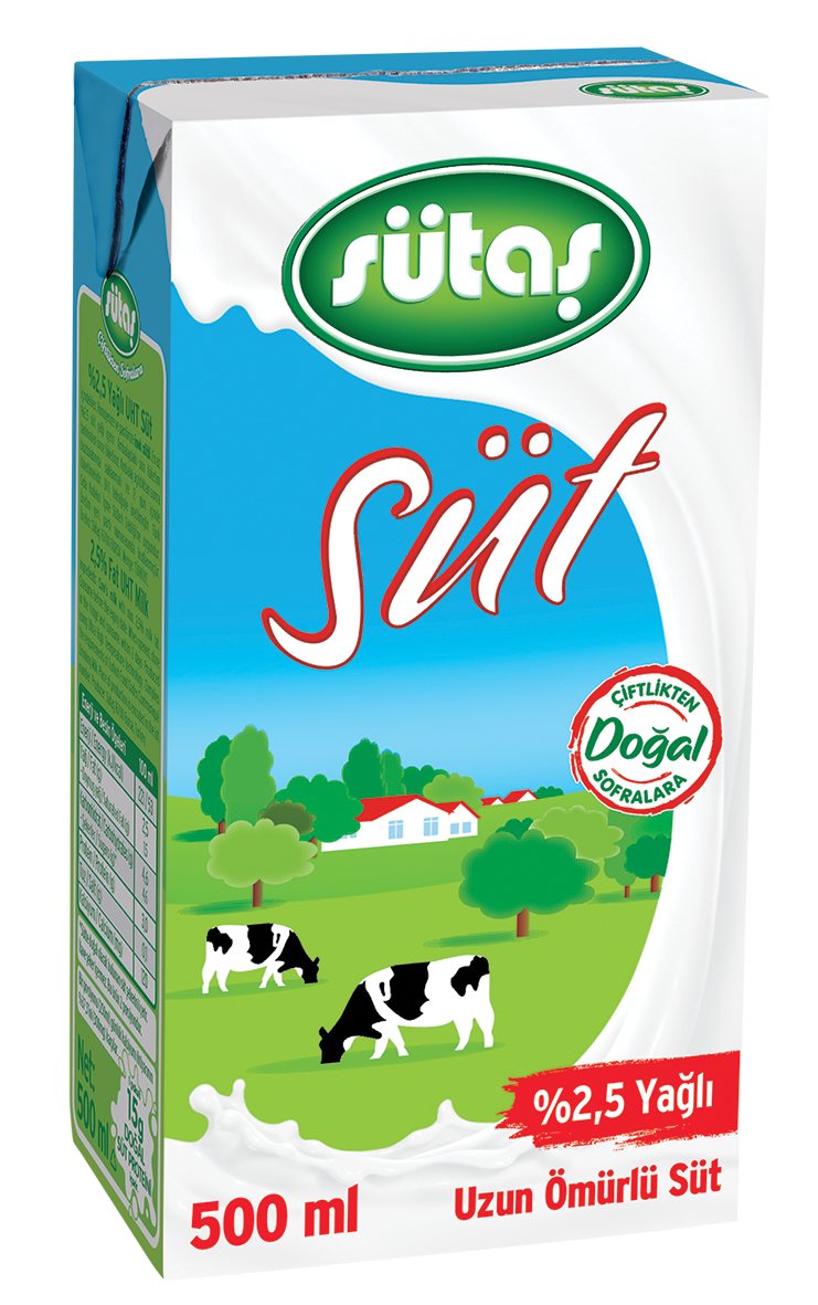 Sütaş Yağlı Süt 500 Ml