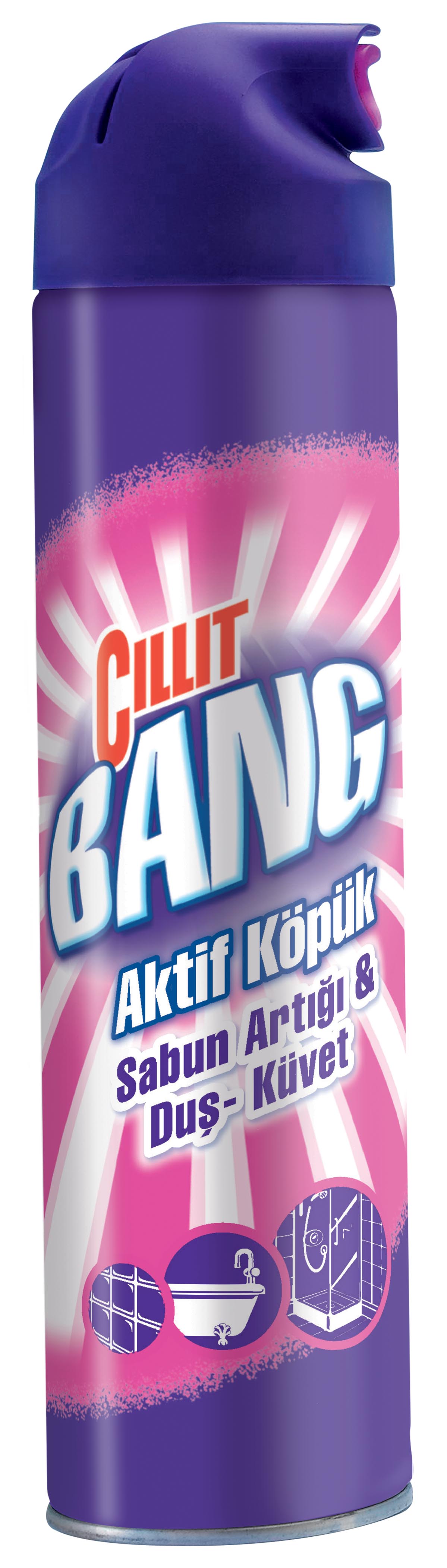 Cillit Bang Aktif Köpük Banyo Temizleyici 600 Ml