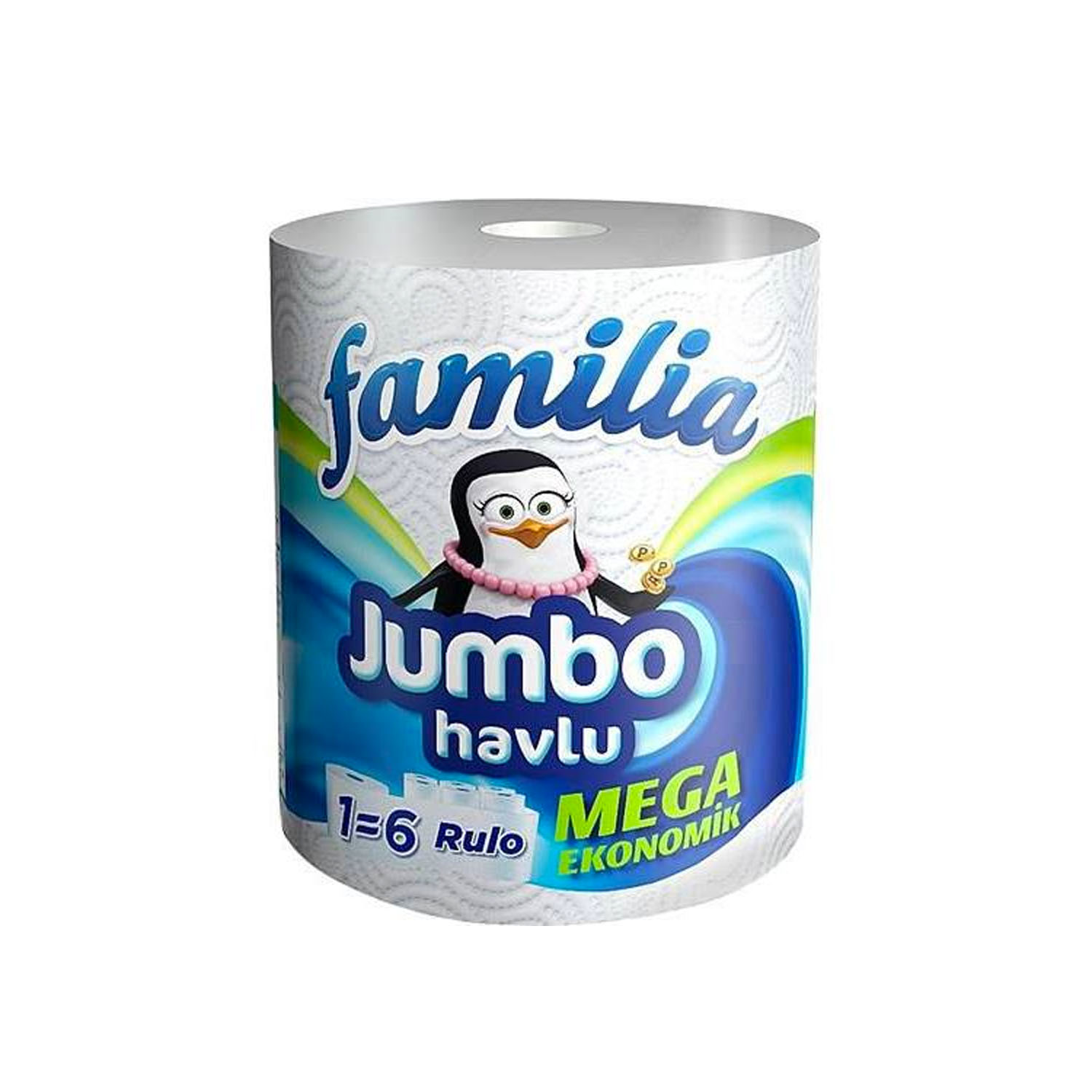 Familia Jumbo Kağıt Havlu 1=6 Rulo