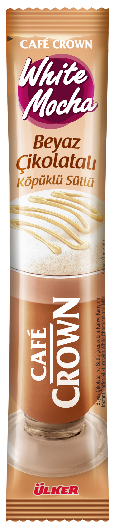 Cafe Crown Beyaz Çikolatalı Mocha 22 Gr