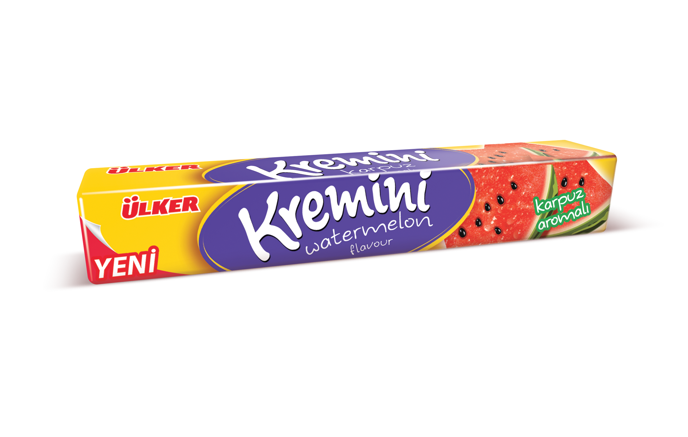 Ülker Kremini Karpuz Aromalı Toffe Şeker 44 Gr