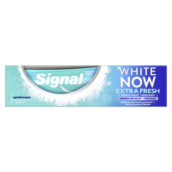 Signal White Now Ice Cool Mint Lekelere Etkili Diş Macunu 75 Ml