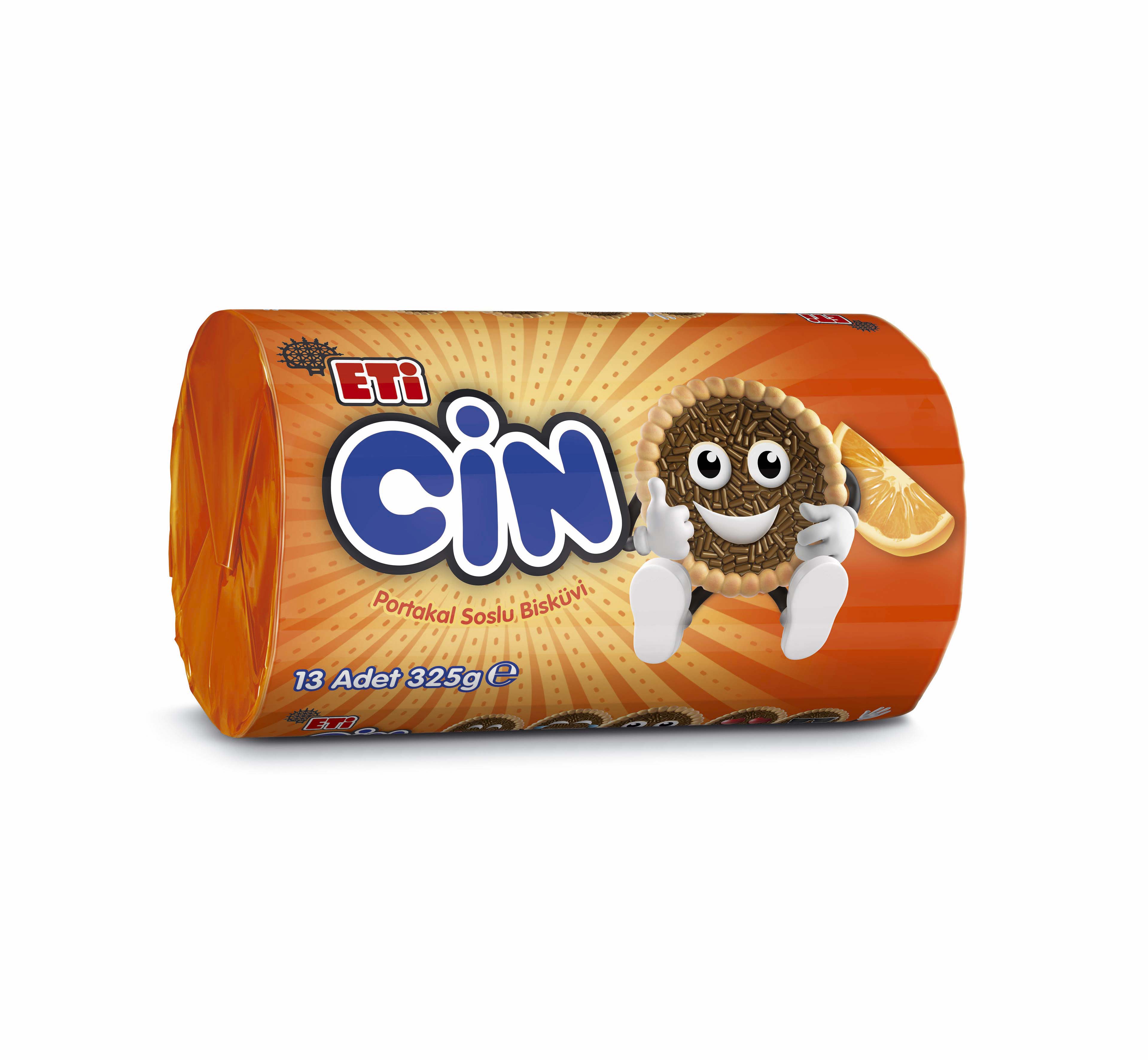 Eti Cin Portakallı Bisküvi 325 Gr