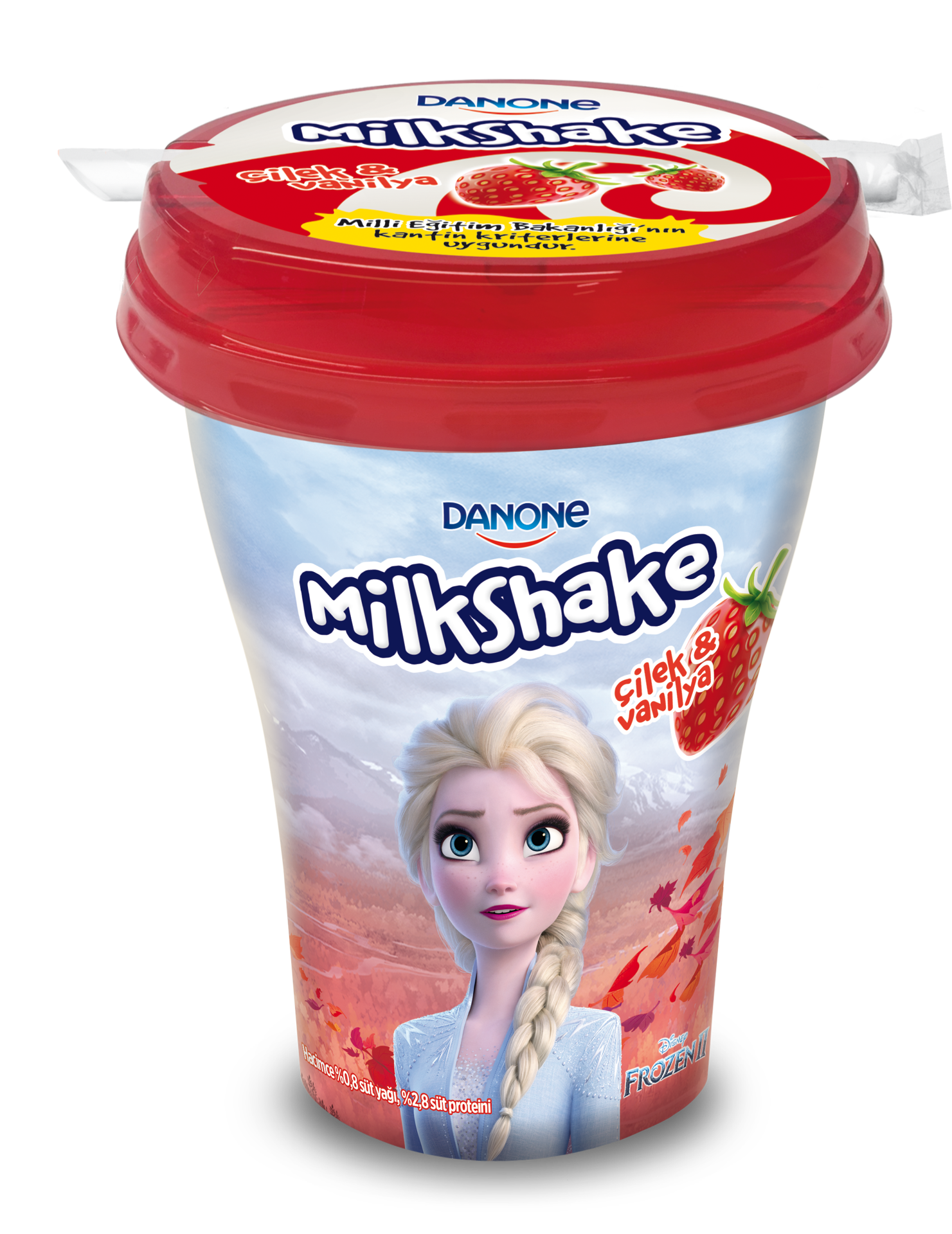 Danone Çilek&Vanilya Milkshake 188 Gr