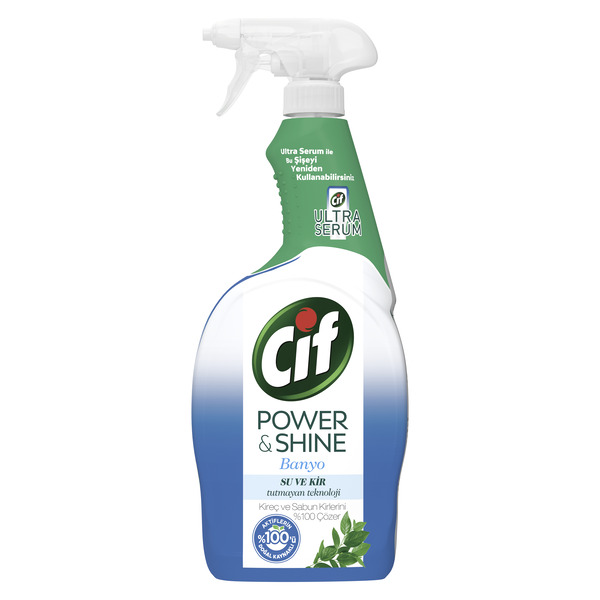 Cif Power&Shine Banyo Temizleyici Sprey 750 Ml