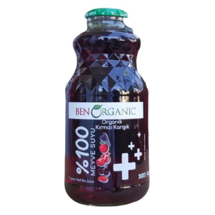 Benorganic Organic Kırmızı Meyveler Karışık Meyve Suyu 946 Ml