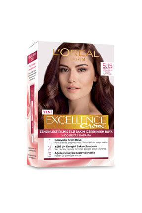 L'Oreal Paris Excellence Creme Buzul Kahve 5.15 Saç Boyası