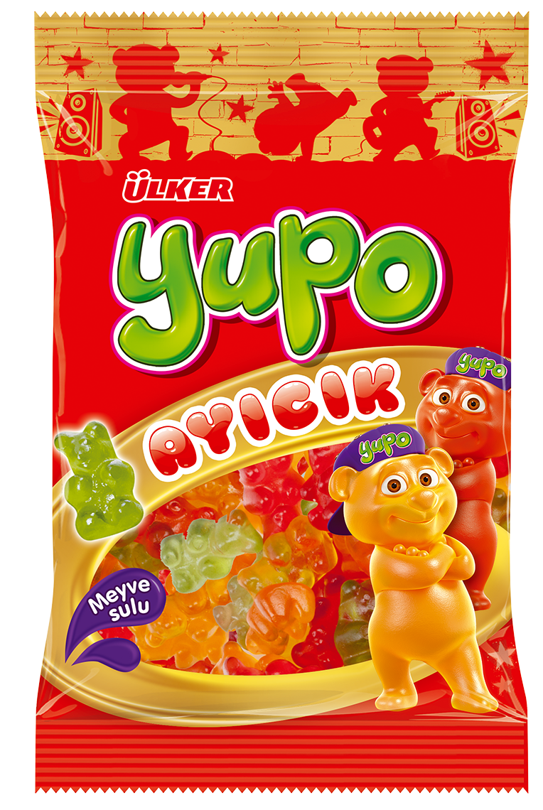 Ülker Yupo Ayıcık Meyve Sulu Jelibon 80 Gr