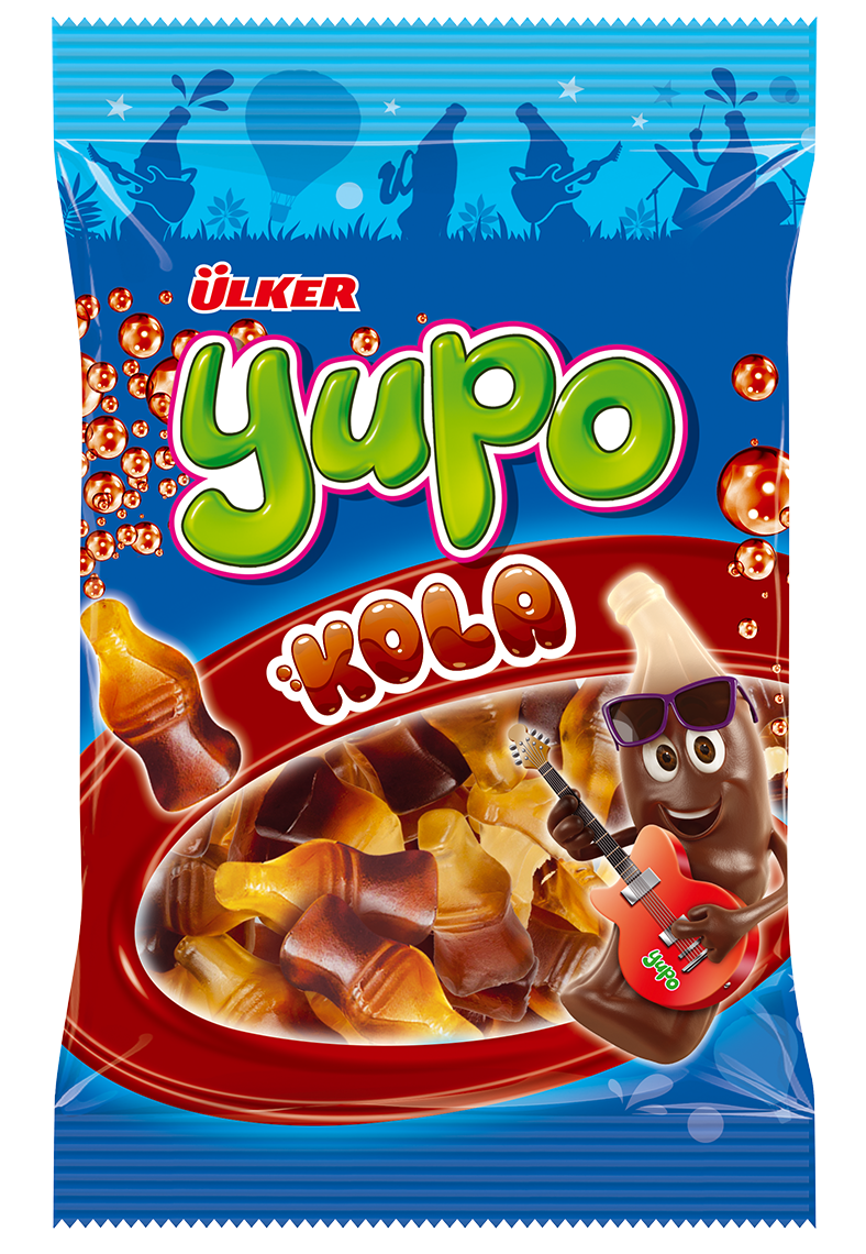 Ülker Yupo Kola Aromalı Jelibon 80 Gr