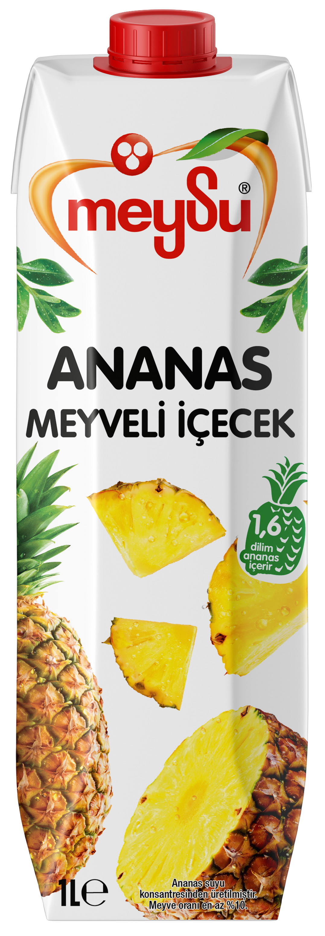 Meysu Ananas Aromalı Meyve Suyu 1 Lt