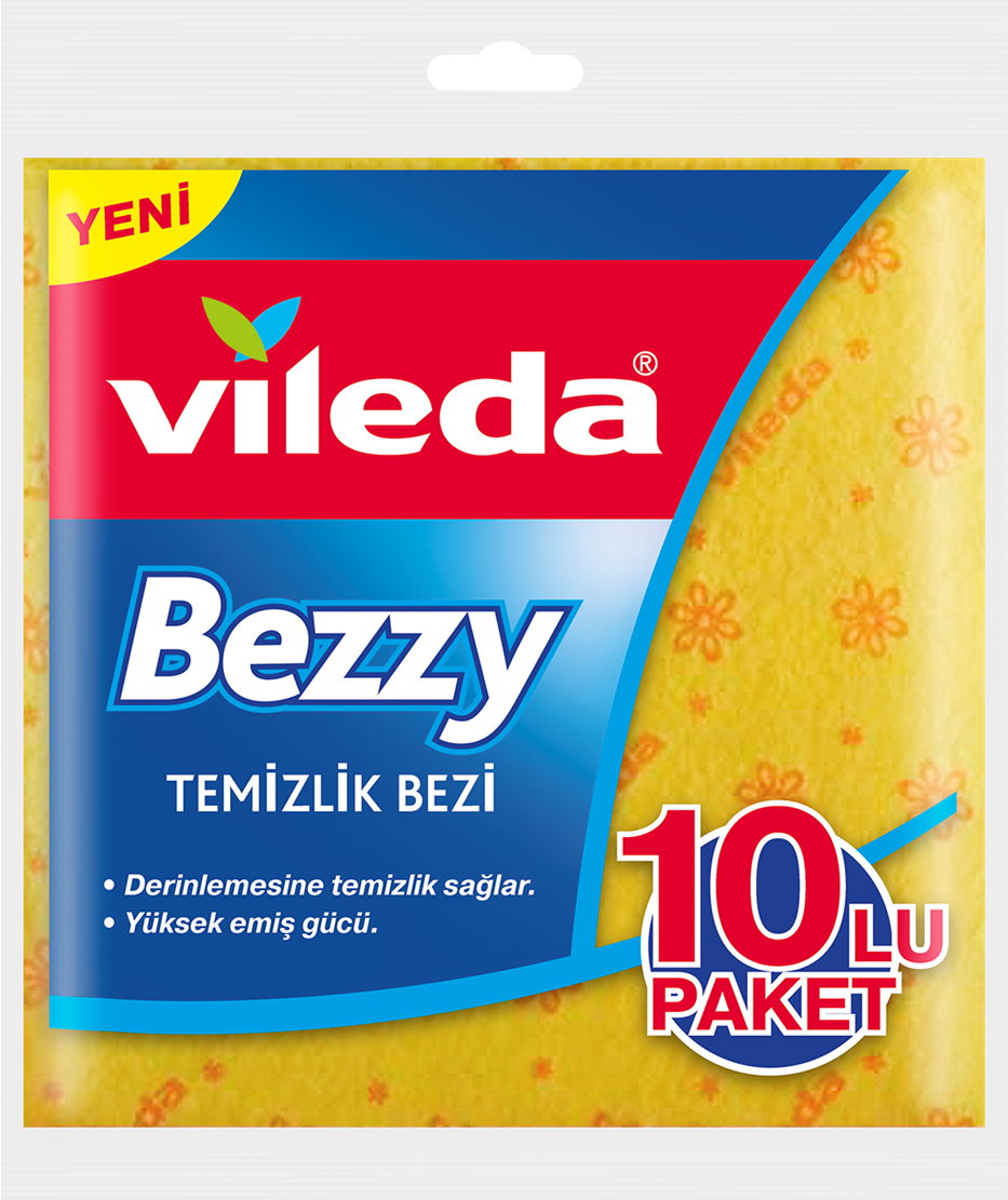 Vileda Bezzy Temizlik Bezi 10'lu