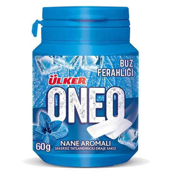 Oneo Nane Aromalı Draje Sakız Şişe 60 Gr