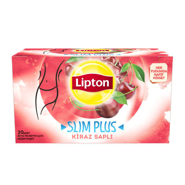 Lipton Slim Plus Kiraz Saplı 40 Gr