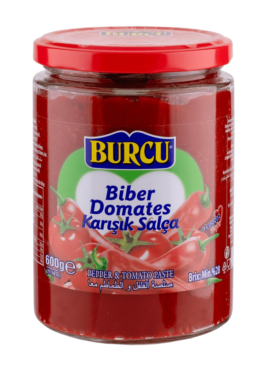 Burcu Domates&Biber Karışık Salça 600 Gr