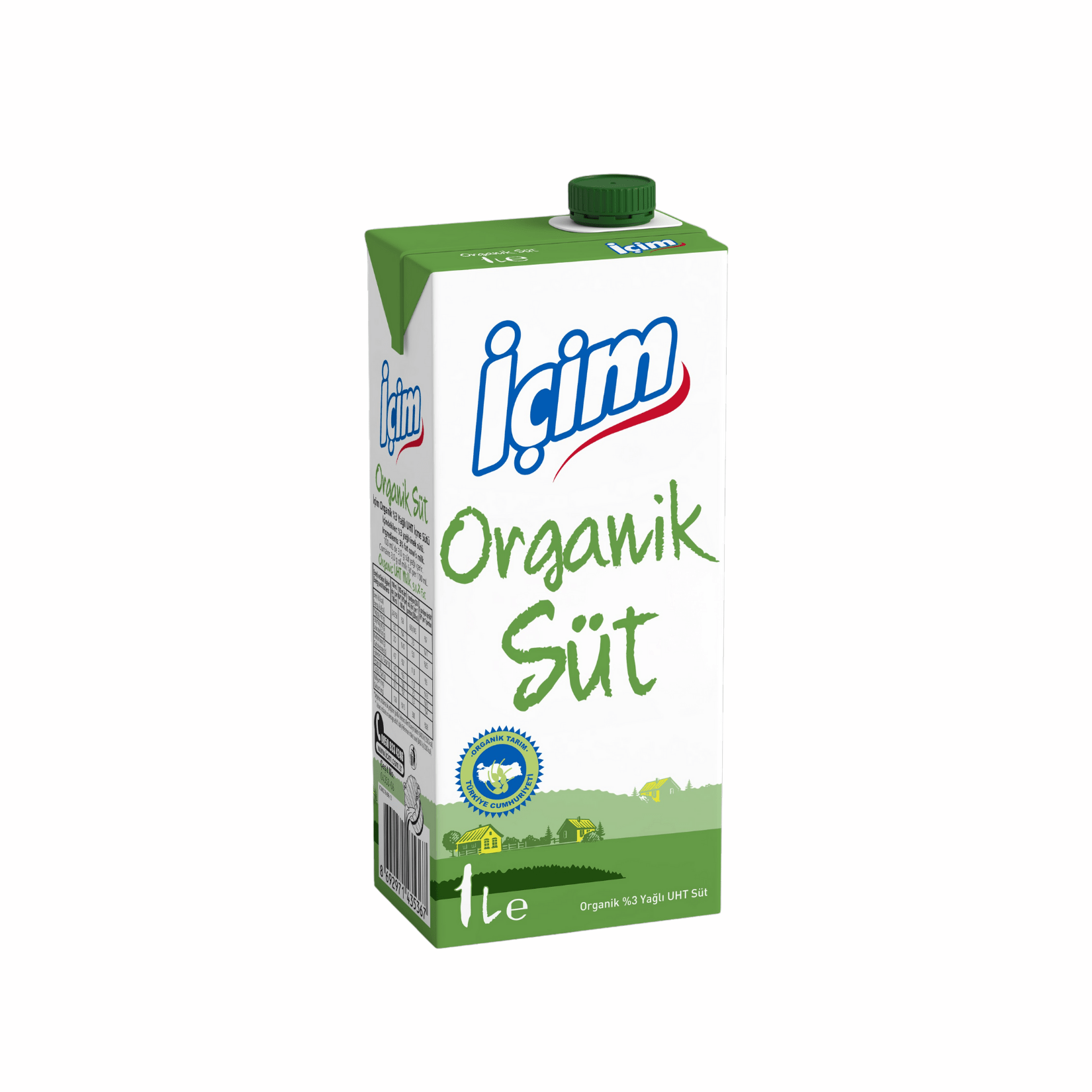 İçim Organik Süt 1 Lt