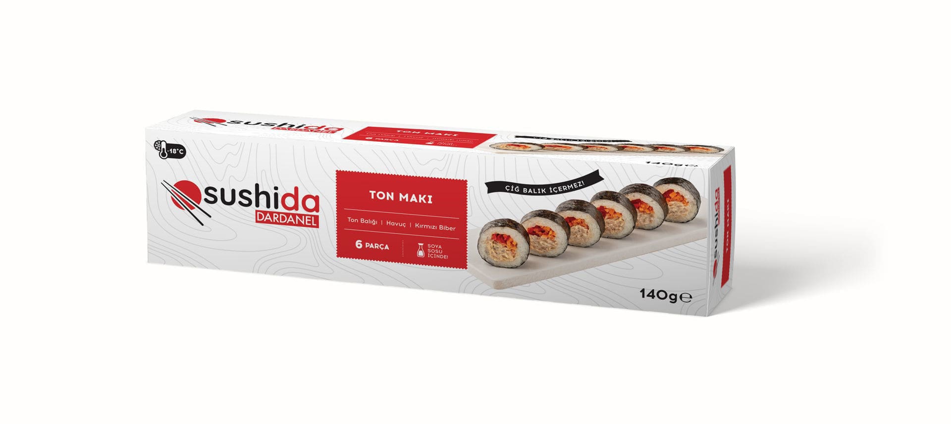 Dardanel Sushida Ton Maki 140 gr