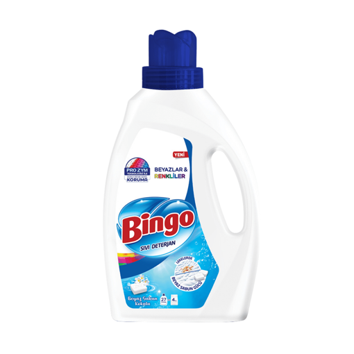 Bingo Sıvı Deterjan Beyaz Sabun 1755Ml