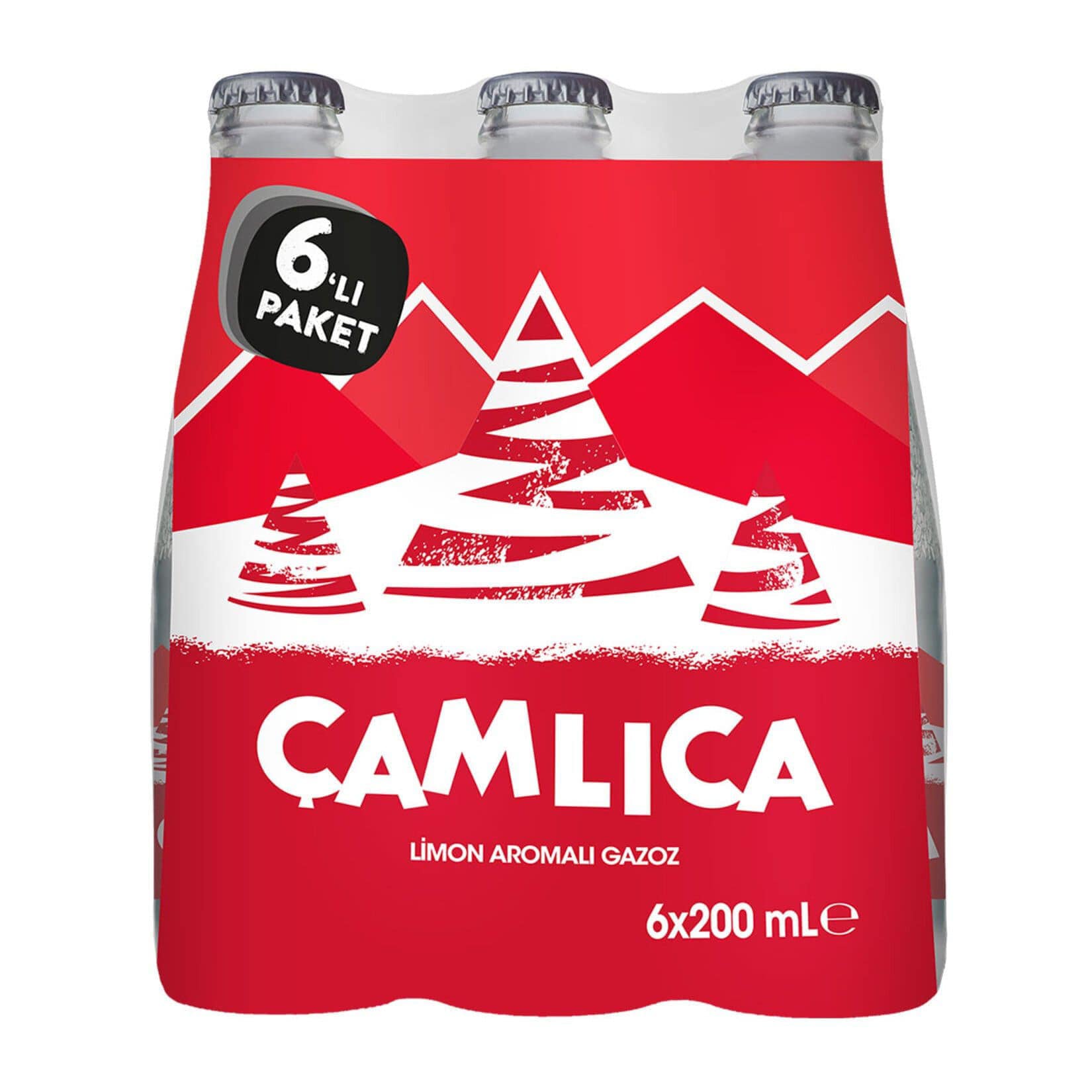 Çamlıca Sade Gazoz 6 x 20O Ml