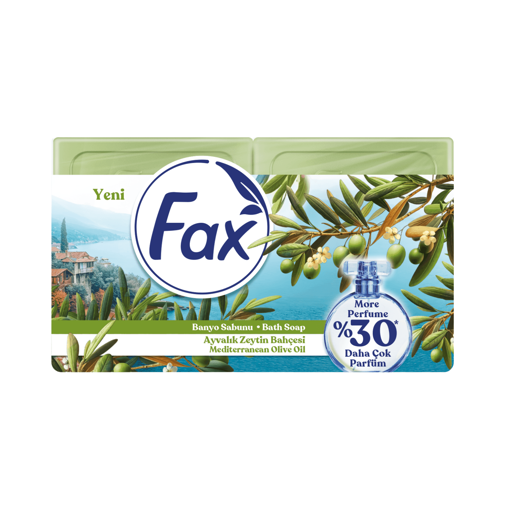 Fax Ayvalık Zeytin Yağı Kalıp Sabun 150G*4