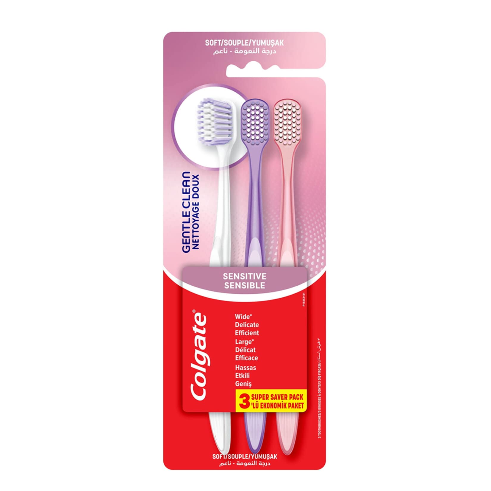 Colgate Gentle Clean Diş Fırçası 2+1
