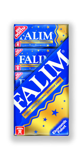 Falım Damla Sakızı Aromalı Şekersiz Sakız 5*5'li