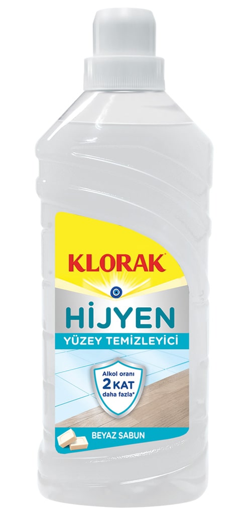 Klorak Hijyen Beyaz Sabun Yüzey Temizleyicisi
