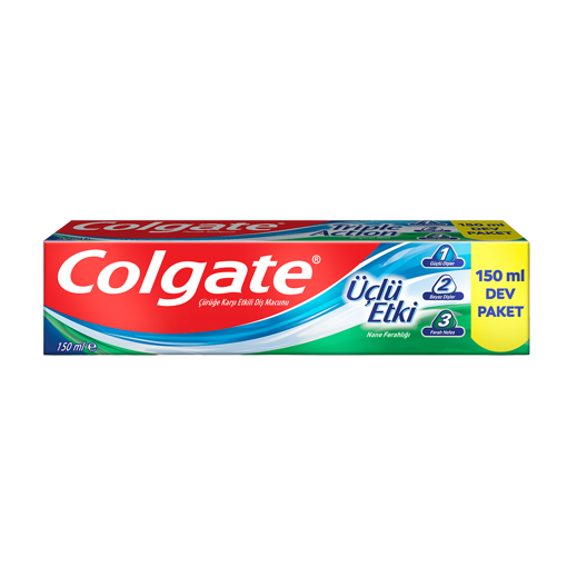 Colgate Diş Macunu Üçlü Etki Nane Fer. 150Ml