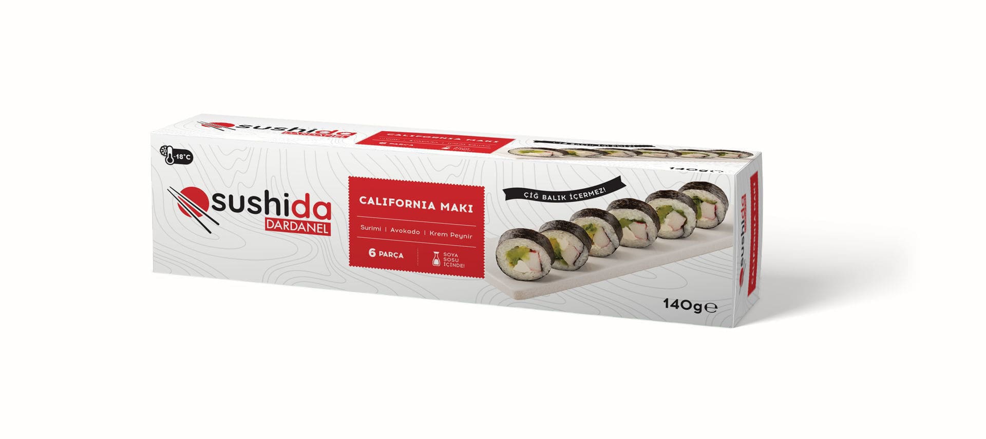 Dardanel Sushida California Maki 140 gr