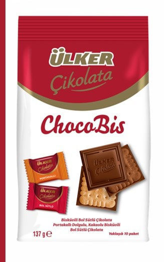 Ulk Mini Kare Çikolata Mix Poşet 137 Gr
