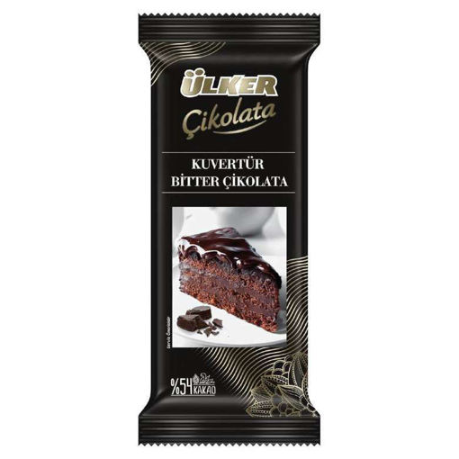 Ülker Küverter %54 Bitter Çikolata 200 gr