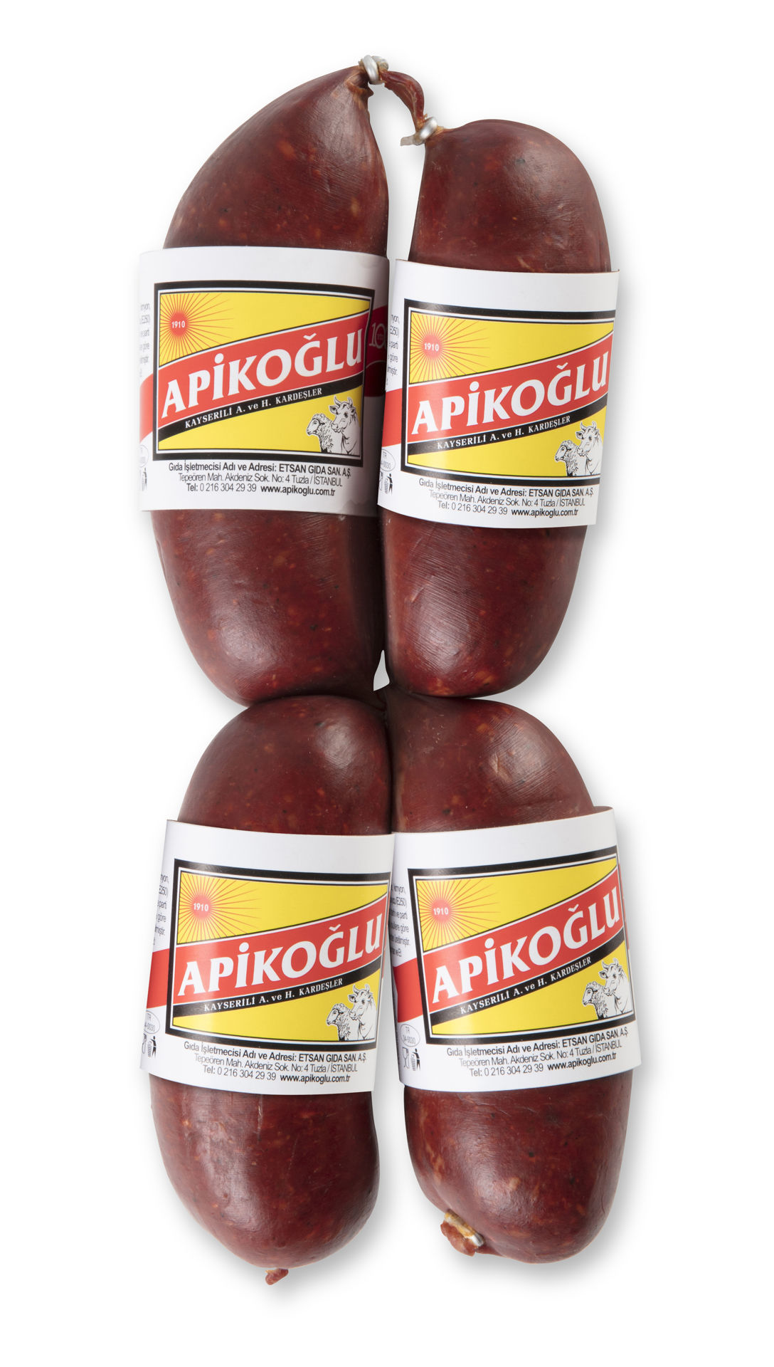Apikoğlu Dana Parmak Sucuk - 500 Gr.