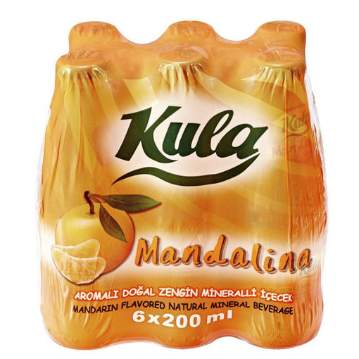 Kula Mandalinalı Maden Suyu 6*200 Ml