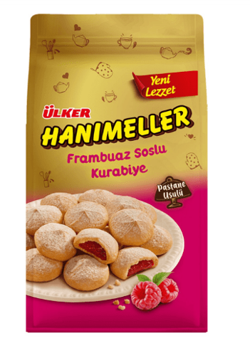Ülker Hanımeller Frambuaz Soslu Kurabiye 150 Gr