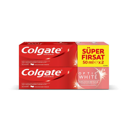 Colgate Optic White Diş Macunu 50 Ml*2