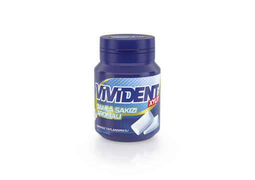 Vivident Damla Sakızı Aromalı Sakız Şişe 67 Gr