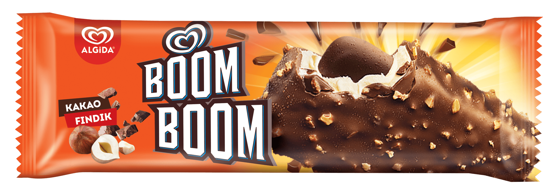 Algida Boom Boom Vanilya Aromalı Dondurma
